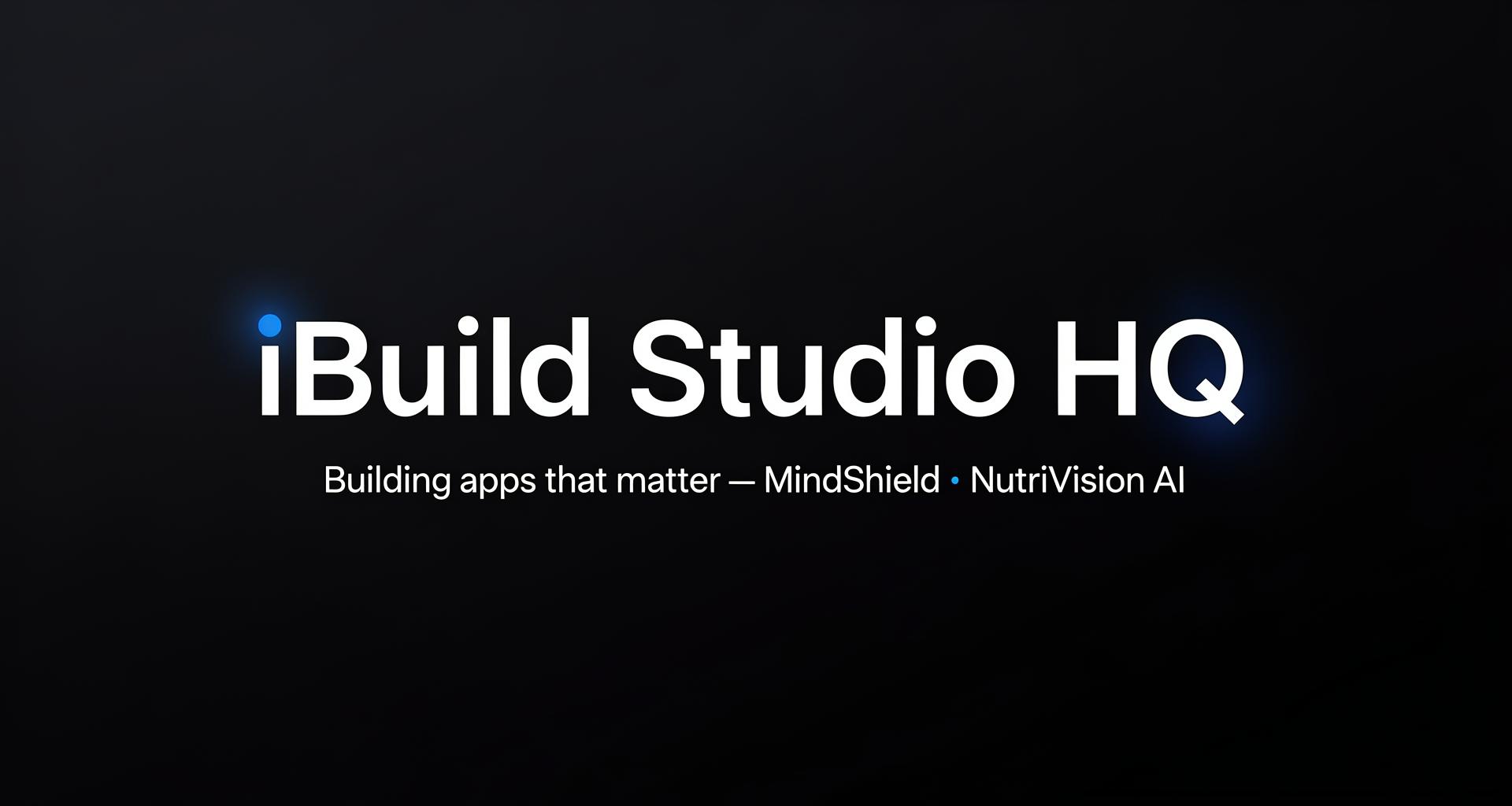 iBuild Studio HQ — Building Apps That Matter